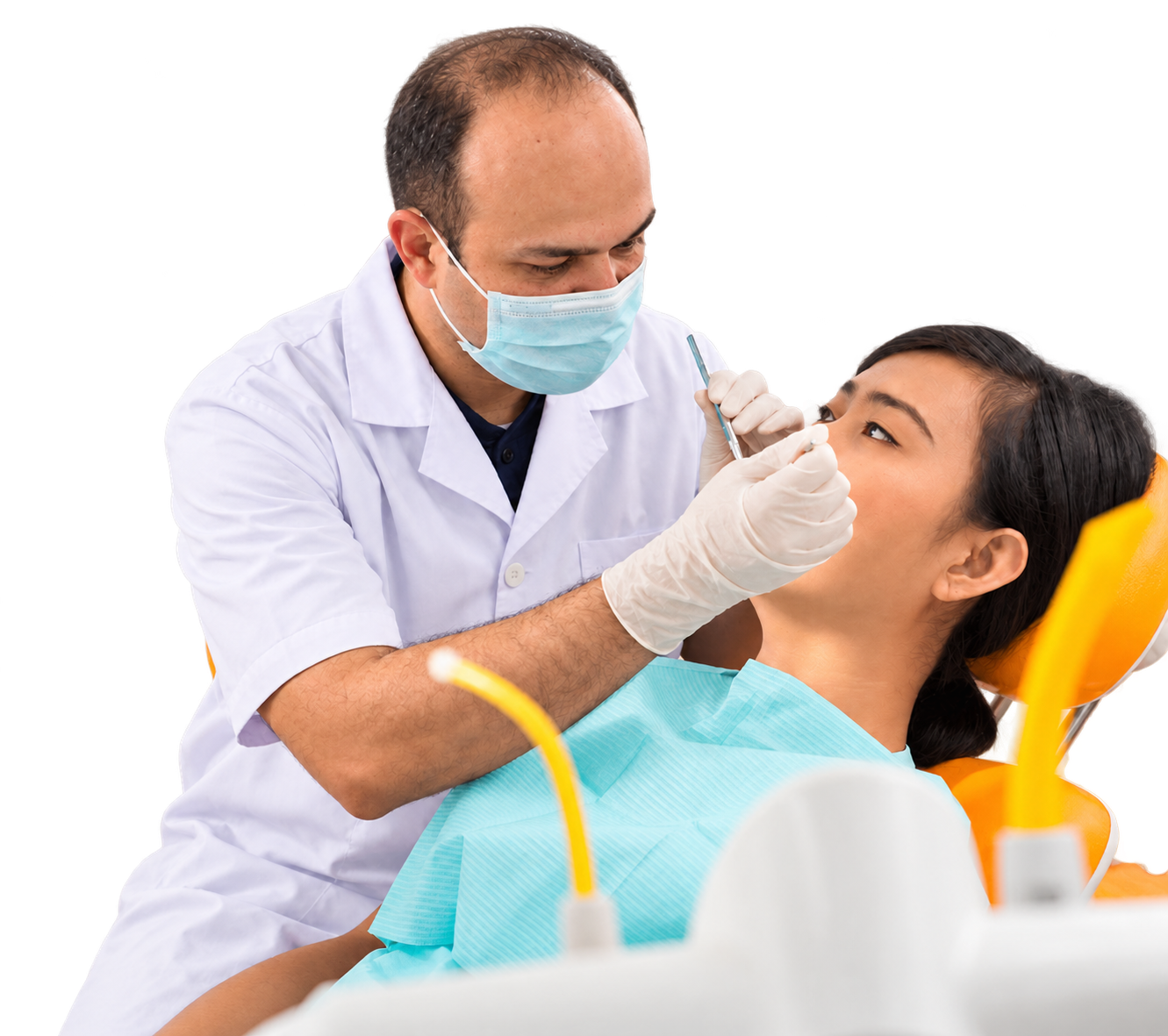 Fotografía ilustrativa de atención odontológica
