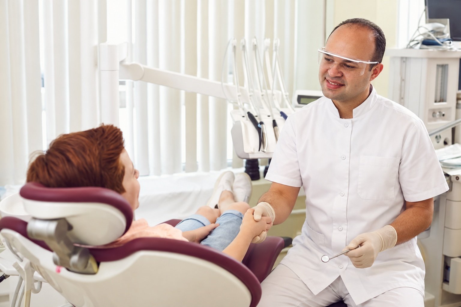 Fotografía ilustrativa de una consulta dental