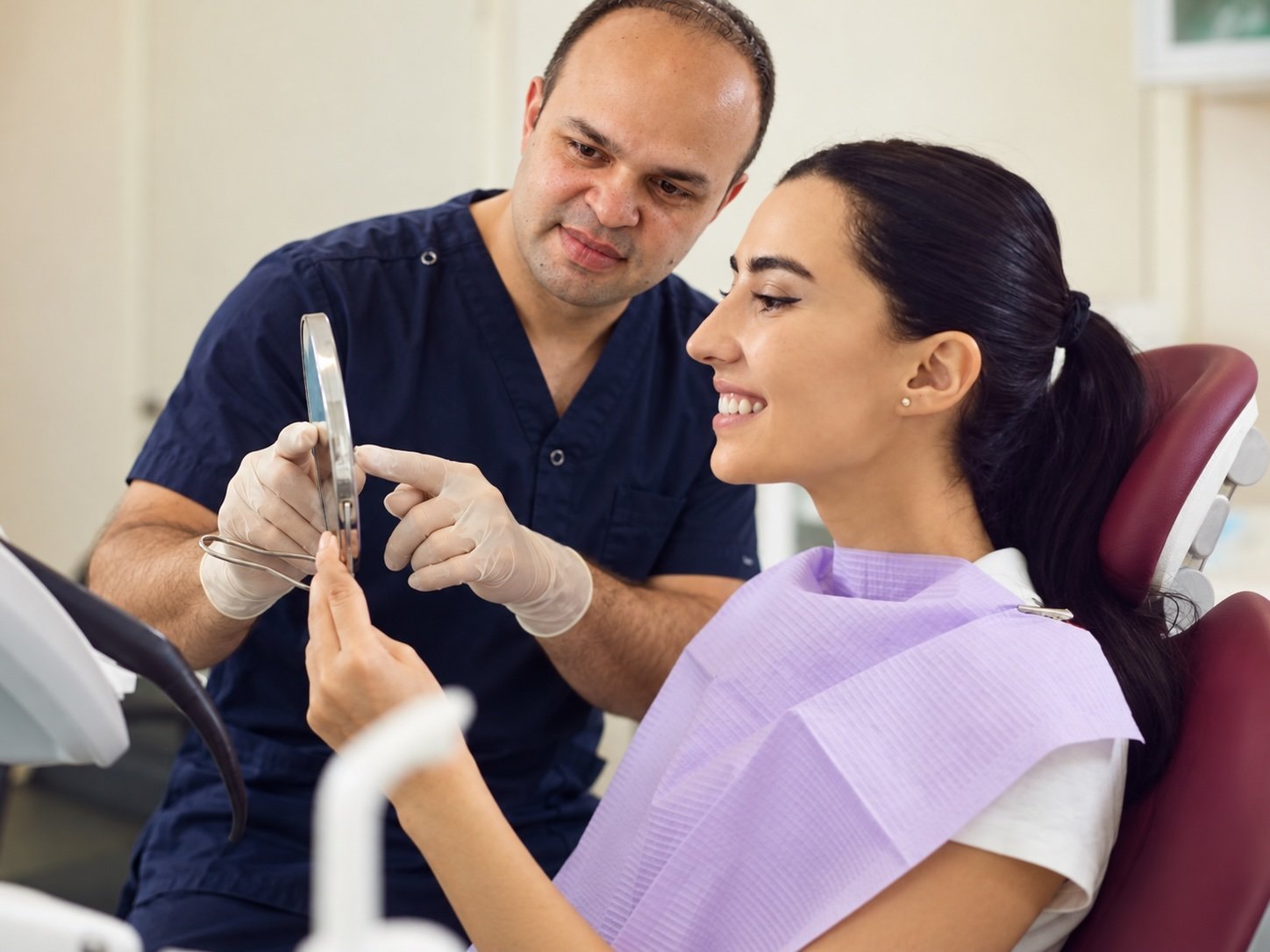 Fotografía ilustrativa de atención odontológica