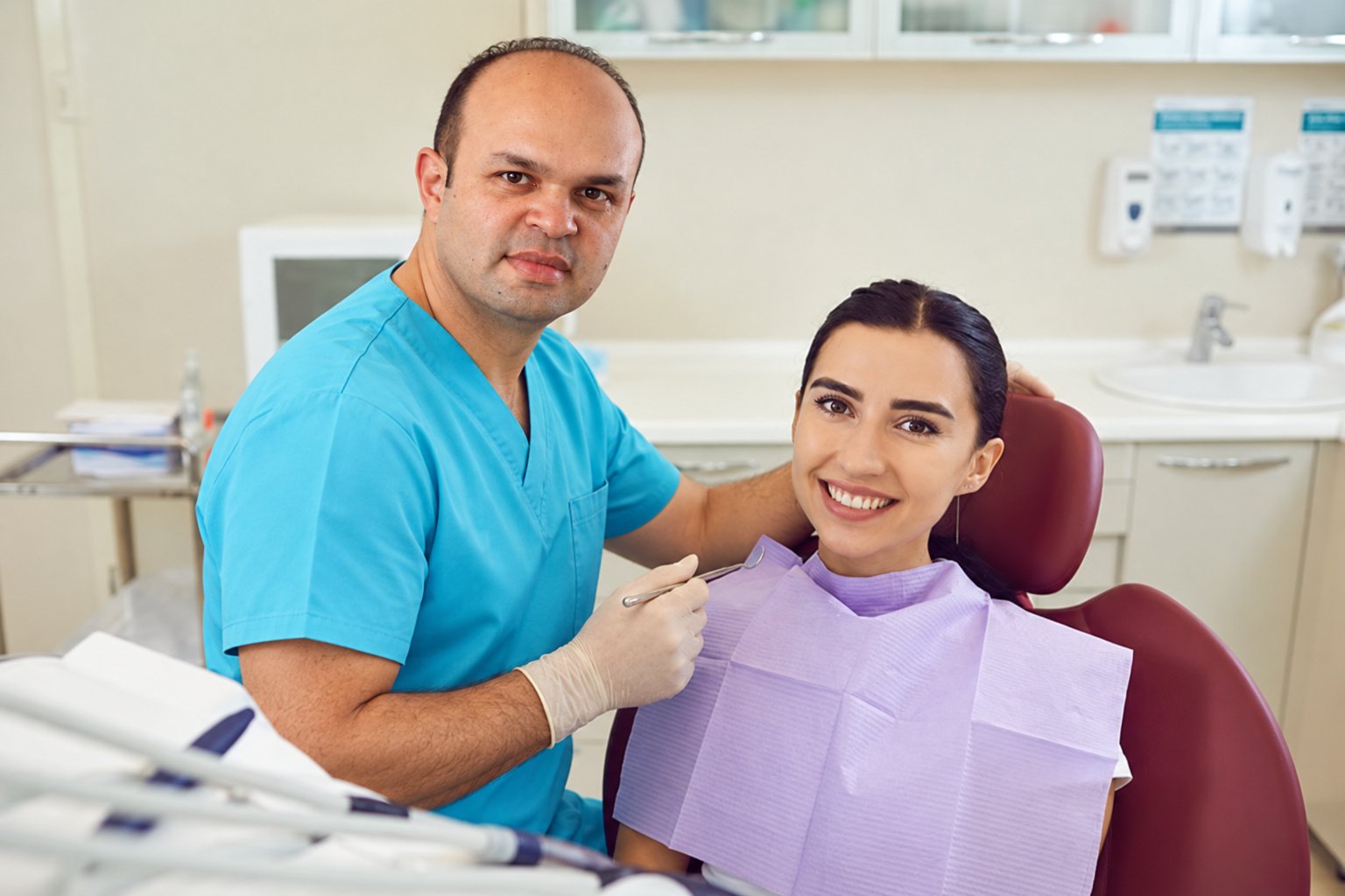 Fotografía ilustrativa de atención odontológica