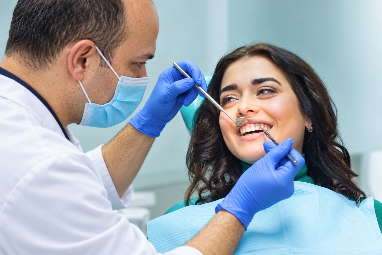 Fotografía ilustrativa de atención odontológica